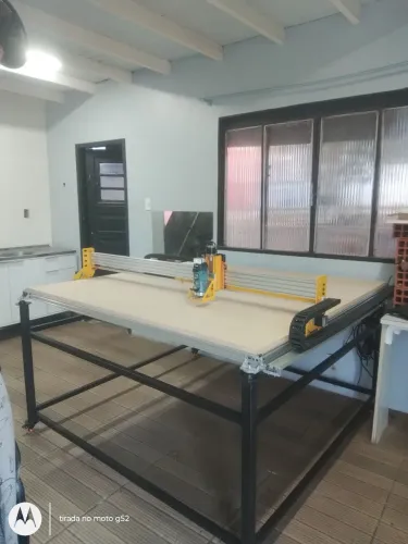 Cnc top 1200x1400x100 meia chapa mdf ,pronta entrega