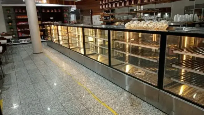 Balcão de padaria sob medida