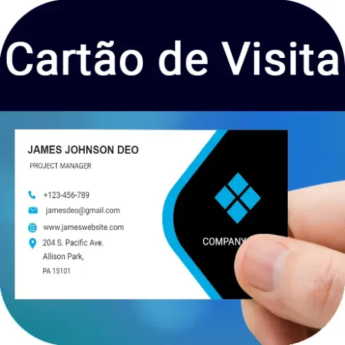 Faço Cartão de Visita, Panfletos, Banners entre outros