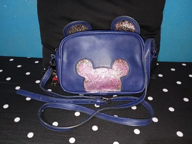 Bolsa de Couro Mickey Mouse 
