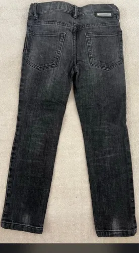 Calça Jeans Infantil Preta Burberry 