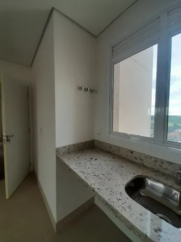 Bancada de cozinha em granito branco dalas, completa com cuba e torneira