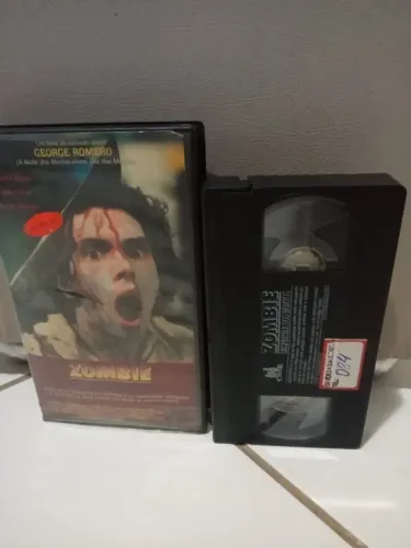 Vhs zombie despertar dos mortos ler descrição