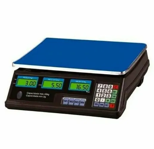 BALANÇA MESA PARA MERCADO /SACOLAO/PADARIA DE 40KG