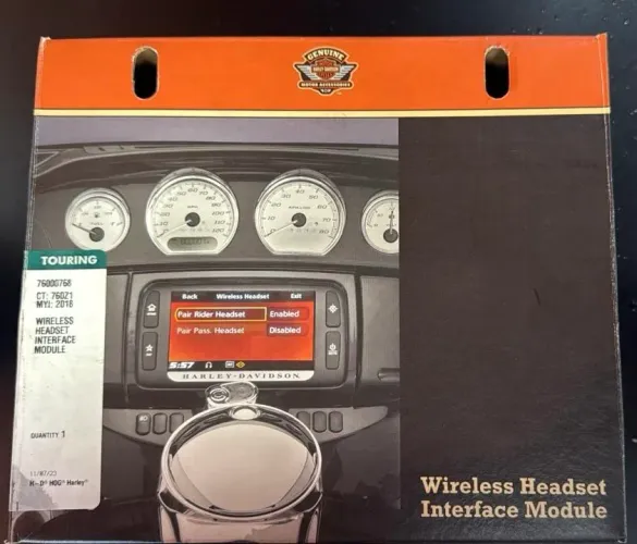 Módulo Wireless Headset Harley-Davidson Touring Original P/N *