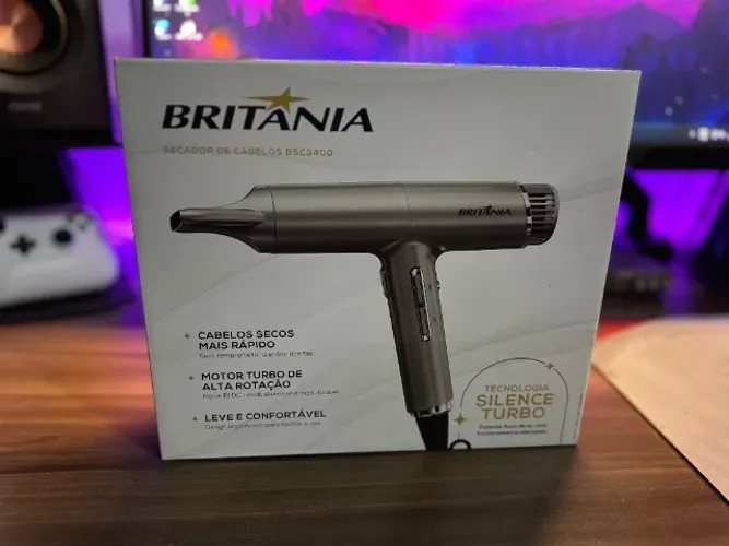 Secador de Cabelos Britânia 220V - BSC3400 - Novo/Lacrado
