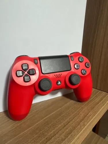 Controle DualShock 4 - Magma Red (Impecável)