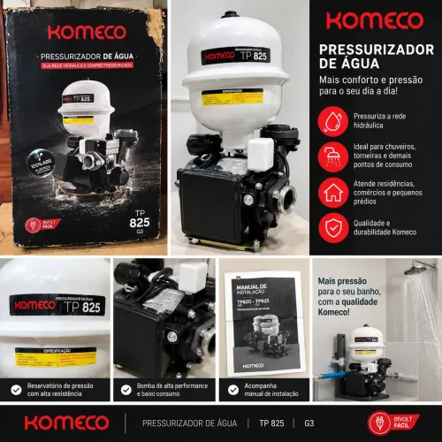 Vendo pressurizador Novo na Caixa