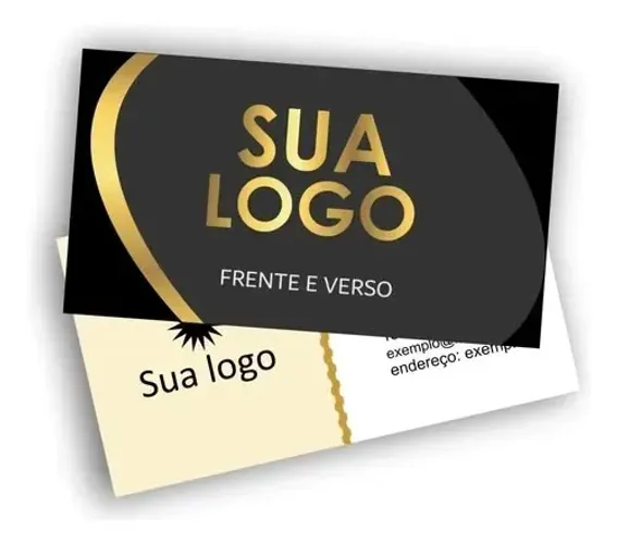50 Cartao de visita personalizados