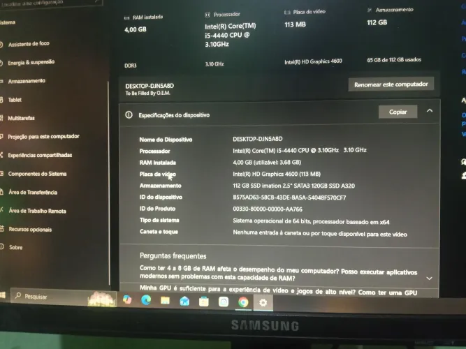 VENDO OU TROCO PC