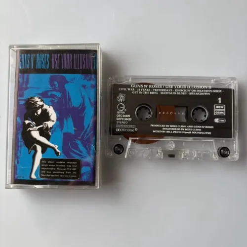 Guns N' Roses Use Your Illusion II Fita Cassete K7 Importada