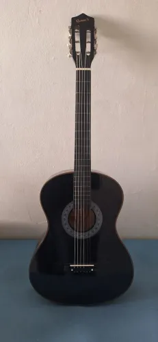 Violão Clássico Queen's Conthey D13751 6 Cordas Aço Preto Verniz