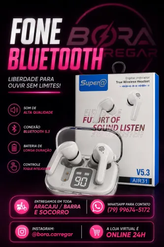Fone Bluetooth 