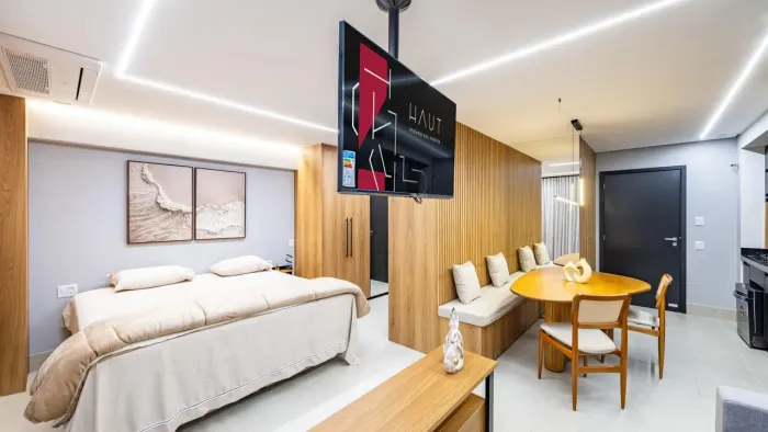 Apartamento mobiliado para aluguel no Hub Compact Life , no Setor Bueno