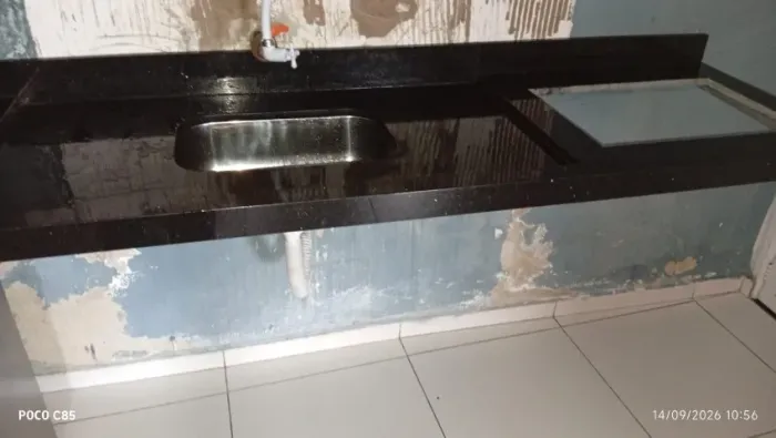 Pia Mármore São Gabriel c/ Furo Cooktop