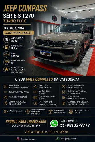 Jeep Compass S T270 1.3 TB 4X2 Flex AUT 2022