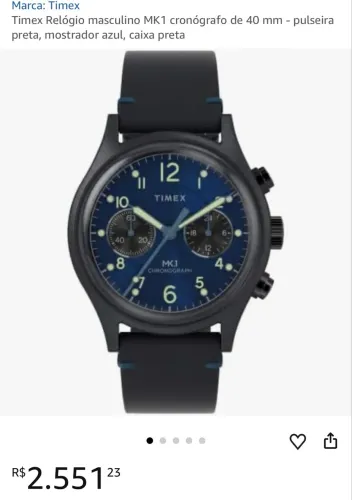 Relógio timex original