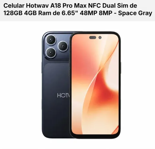 Celular Hotwav Pro Max 18.