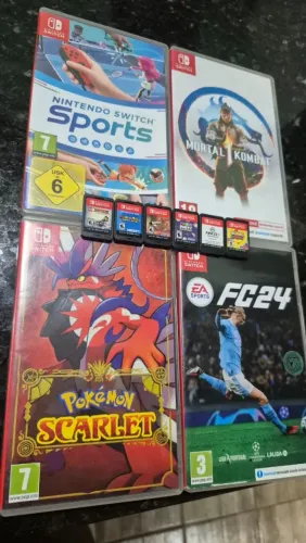 Jogos para Nintendo Switch (Leia a descrição)