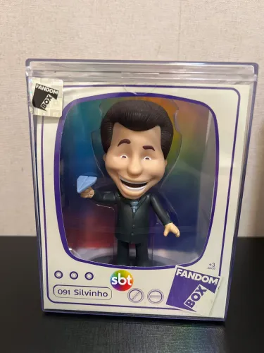 Boneco Silvio Santos Fandon Box