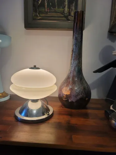 Luminária opalina