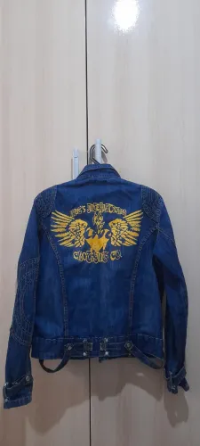 Jaqueta G jeans mucs feminina elastano