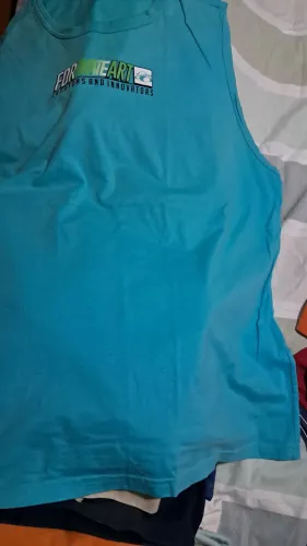 6 Camisetas tipo machão tam.gg várias marcas em dinheiro 