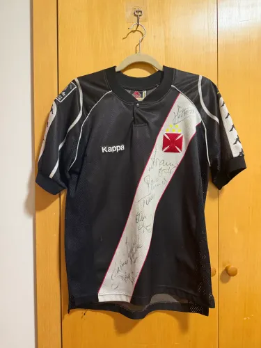 Camisa Vasco Kappa 1998 Autografada