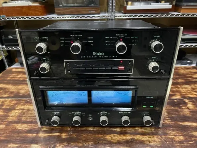 Pré Amplificador Mcintosh - Modelo C29 - Igual Receiver Marantz Sansui Som Pioneer Jbl