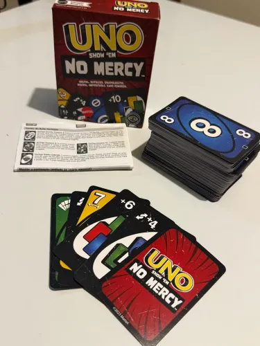 Jogo UNO Show 'em No Mercy Original Mattel - Novo / Completo?