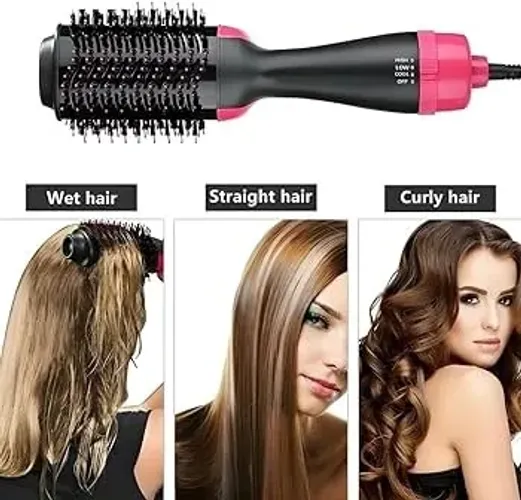? Escova Secadora 3 em 1 Profissional Seca Alisa e Modela
