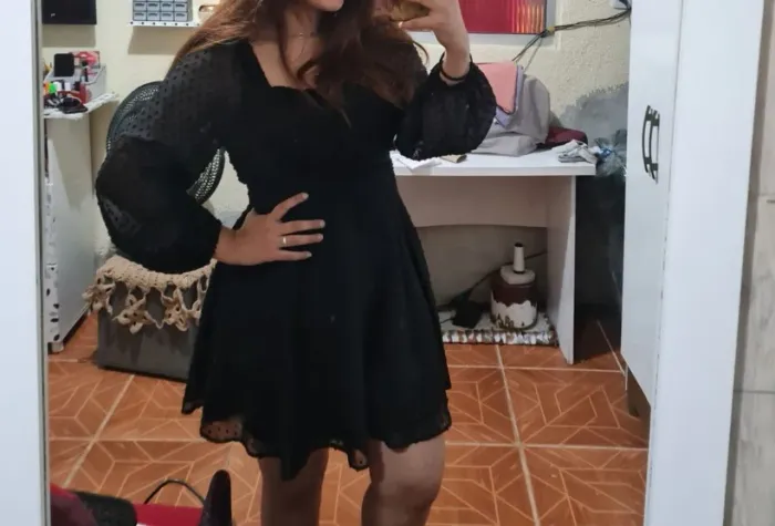Vestido Preto Shein Xl Seminovo