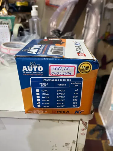 Transformador bivolt 500 VA