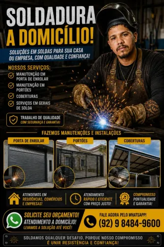 Soldador a domicílio