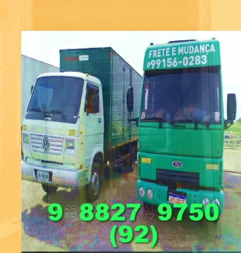 Frete! rápido e seguro + Mudanças em São Jorge/Compensa+Planalto+Centro!