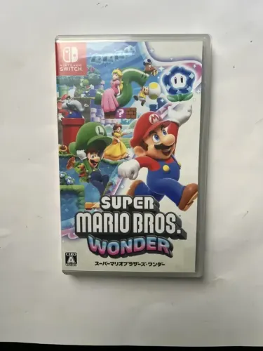 Jogo Super Mario Bros Wonder Versão Japonesa Nintendo Switch Usado