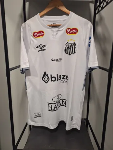 Camisa nova do Santos Umbro I 24/25 Modelo Torcedor