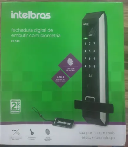 Fechadura digital Intelbras FR 330 novo