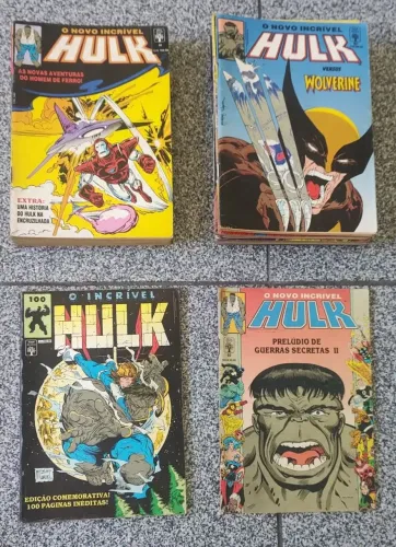 Coleção Hulk clássica - LEIA O ANÚNCIO