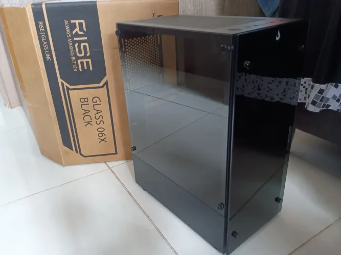 Gabinete Gamer Rise Mode Glass 06X