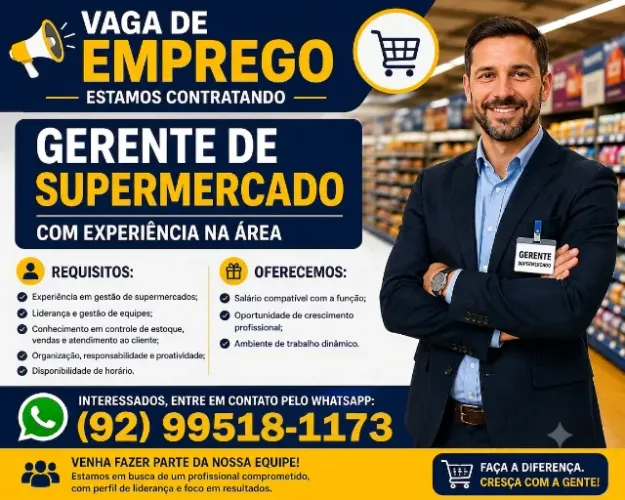 GERENTE DE SUPERMERCADO