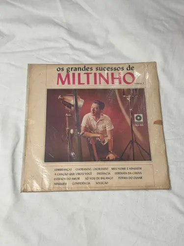 lp os grandes sucessos de miltinho vol. 2 (1968)