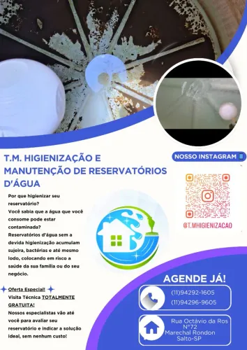 Higienização de Caixa d'Água | Água Limpa, Saúde Protegida e Laudo Técnico