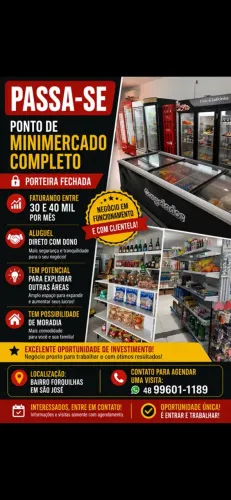 Passo ponto - Minimercado Faturando
