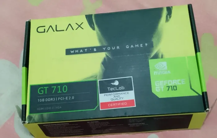 Placa de Vídeo NVidia GT710 DDR3