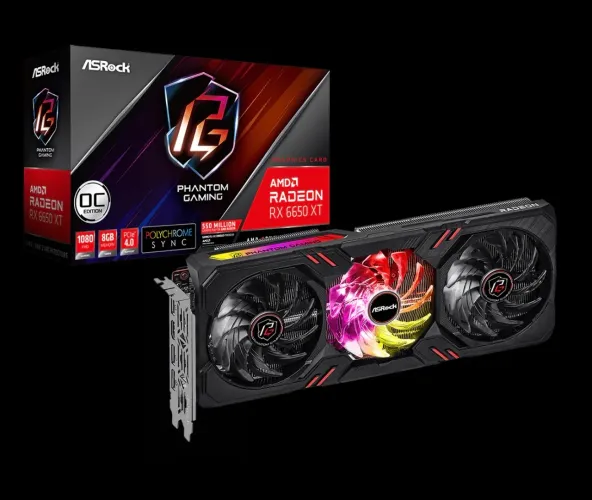Rx 6650XT Phantom Gaming Triple Fan 8gb