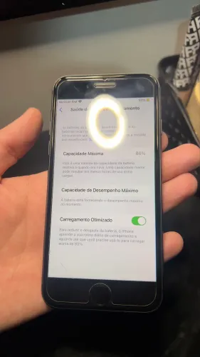 iPhone 8 - 86% bateria