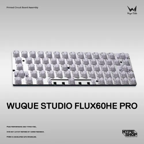 PCB Wuque Studio Flux60HE (Baobao60) Magnética