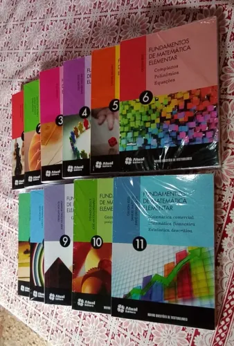 Fundamentos de Matemática Elementar - 11 Volumes. Livros nunca usados!