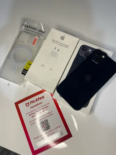 ? iPhone 13 128GB Preto Original ? Estado Impecável + Acessórios